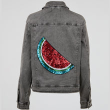 Load image into Gallery viewer, The Watermelon Denim Jacket
